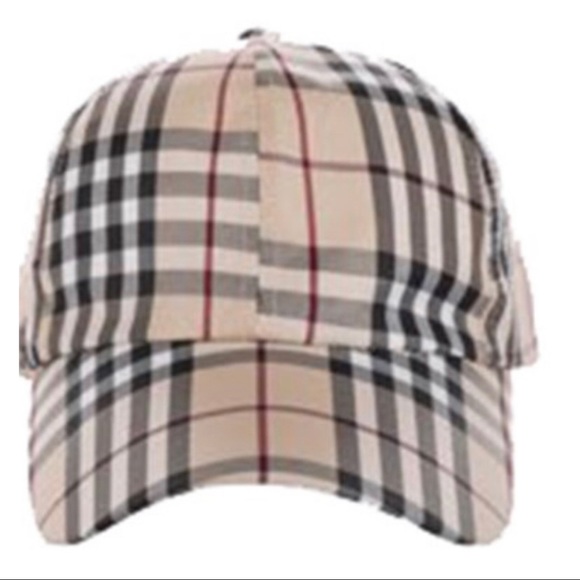 FABULOUS PLAID PRINT CAP - Picture 6 of 7